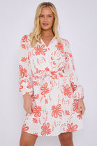 ANGLAISED PRINTED DRESS (15111184056704)