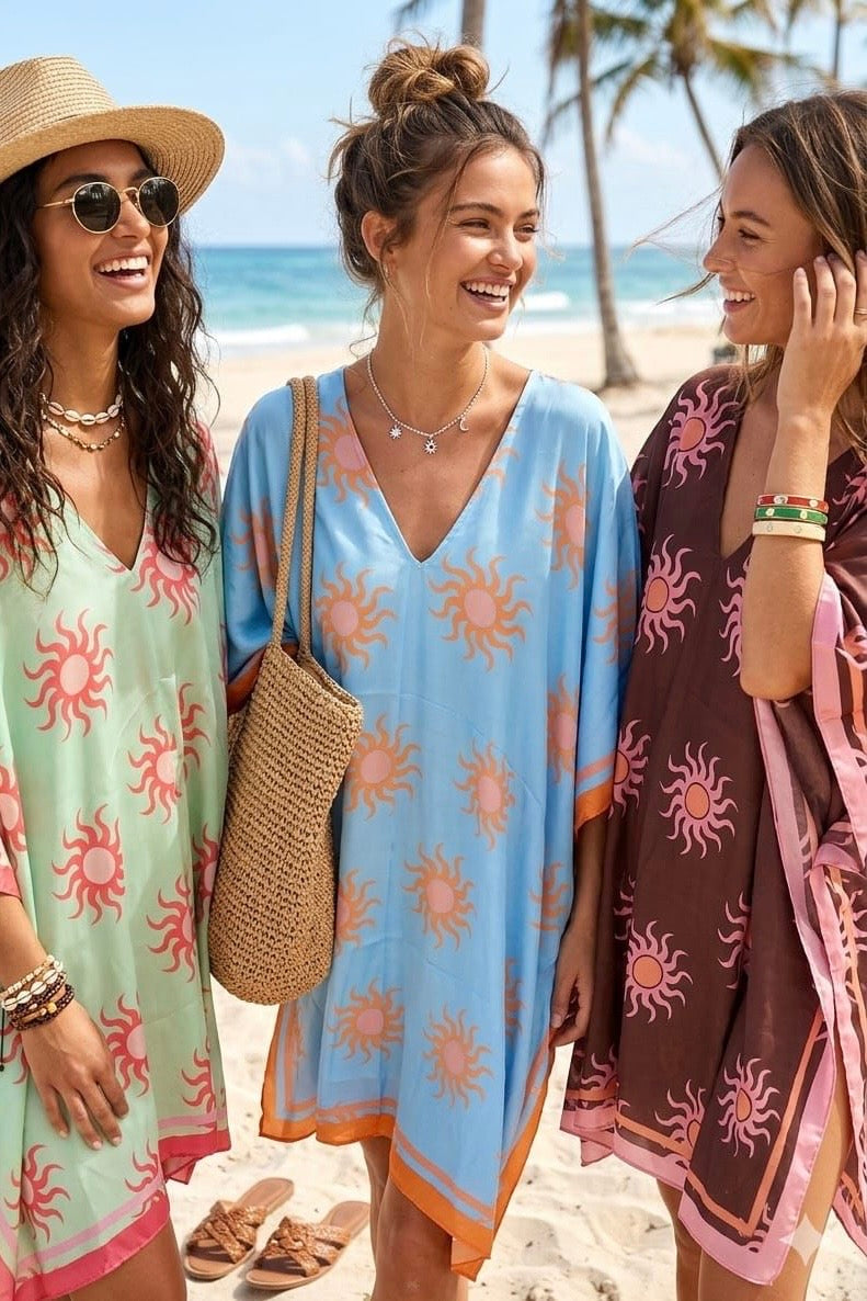 SUNPRINT SILK COVERUP ( MIX PACK )