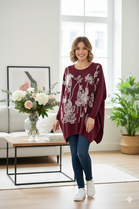 EMBROIDERED DETAIL JUMPER