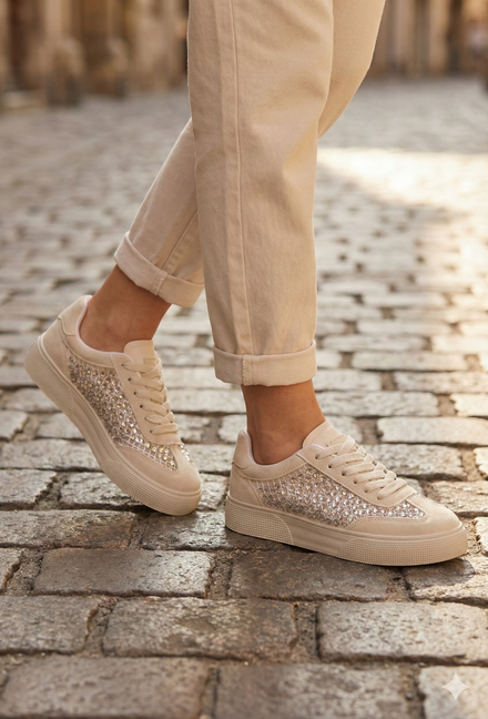RHINESTONE TRAINERS
