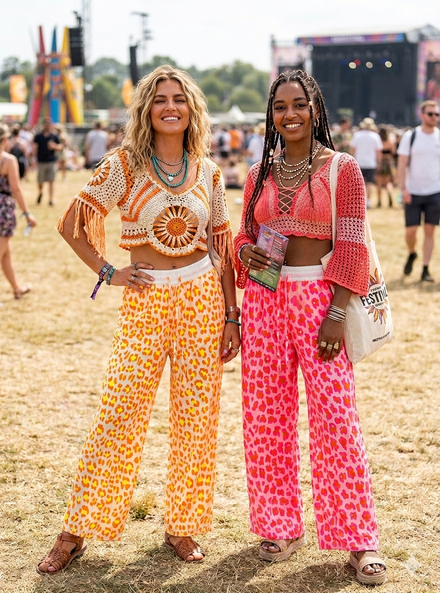 LEOPARD PRINT WIDE LEG TROUSER(MIXED COLOUR PACK)