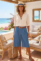 DENIM BERMUDA SHORTS