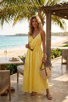 BRODERIE ANGLAISED FRONT WRAP MAXI(MIXED COLOUR PACK)