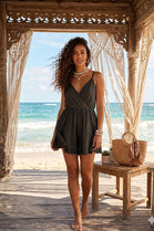 WRAP THIN STRAP PLAYSUIT