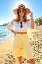 BERMUDA SWEAT SHORTS
