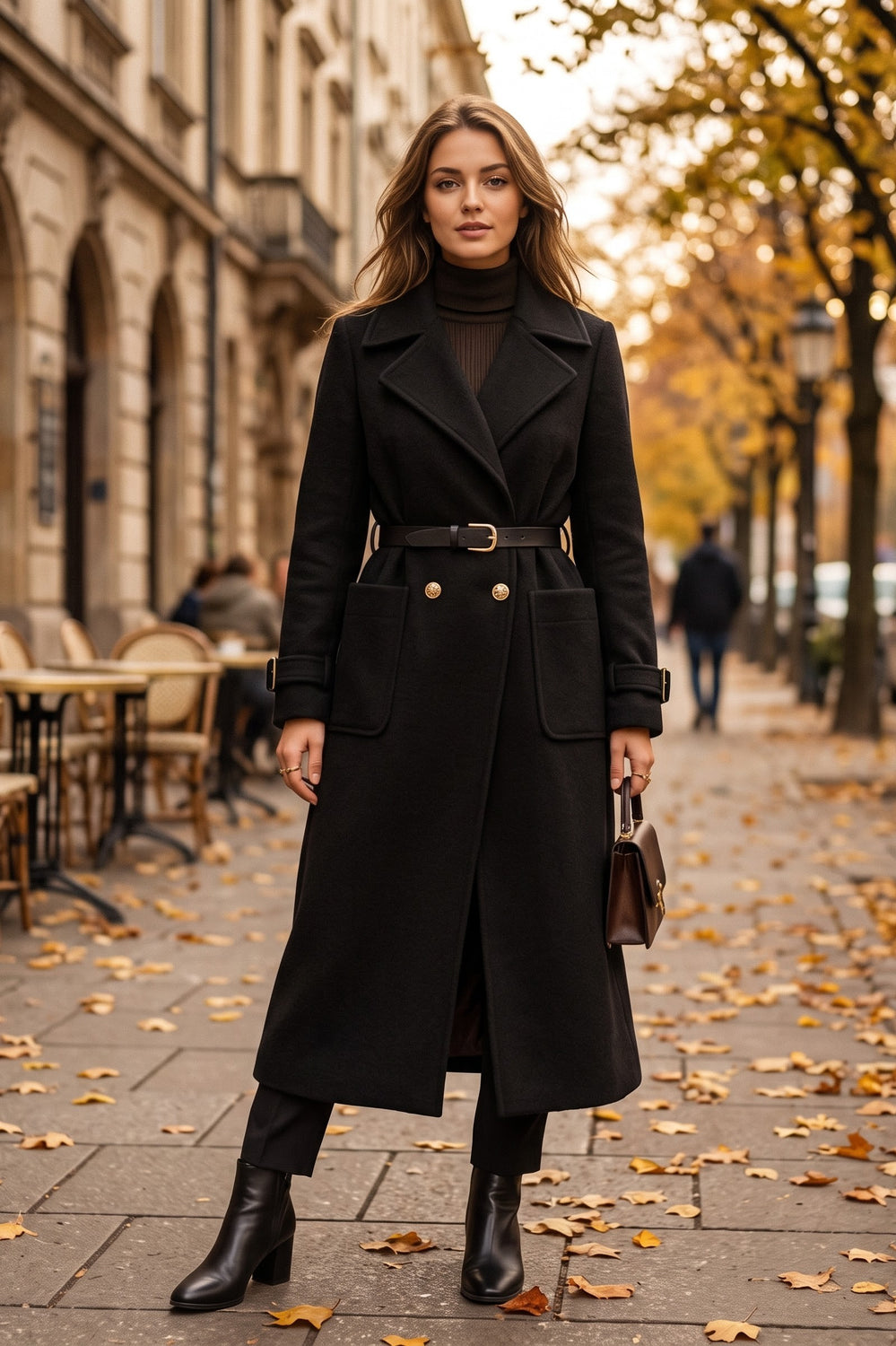 BELTED LONGLINE SOFT KNIT COAT