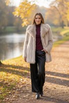 LONG FUR COAT