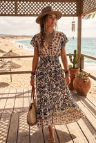 PRINTED BUTTON DOWN MAXI(MIXED COLOUR PACK)