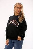 TEXTURED LA SLOGAN JUMPER (15334206407040)