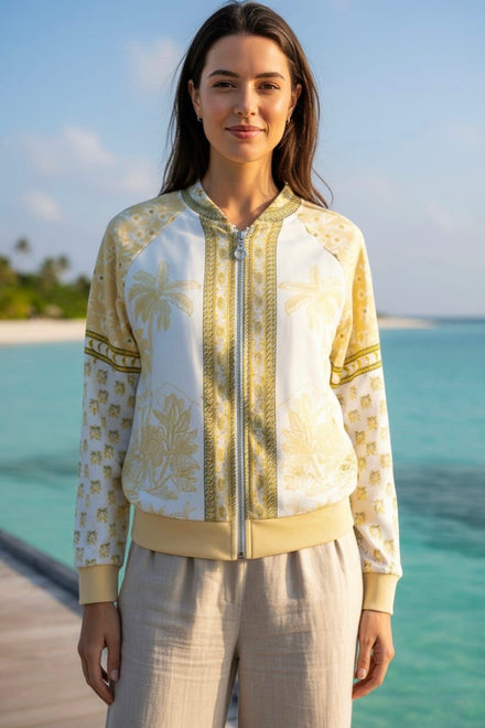 BOMBER PRINTED JACKET