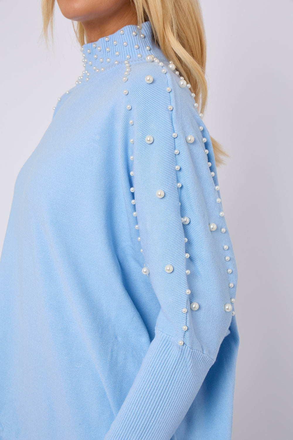 PEARL EMBELLISHED HIGHNECK JUMPER (15066358907264)