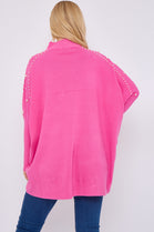 PEARL EMBELLISHED HIGHNECK JUMPER (15066362347904)