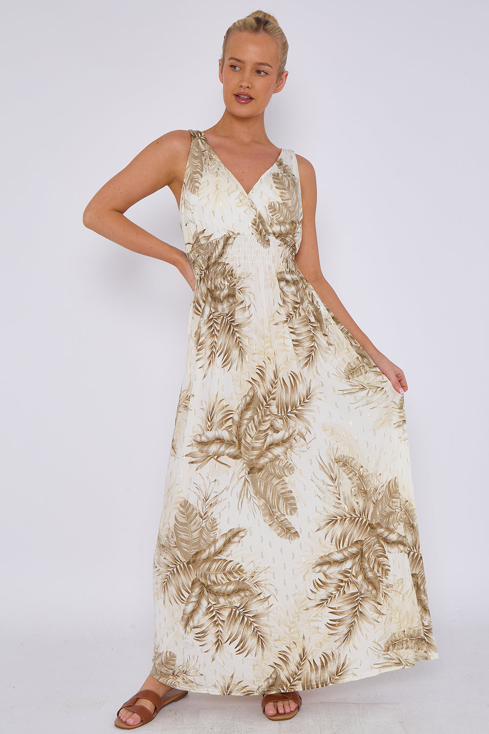 LEAF PRINT MAXI(MIXED COLOUR PACK) (15101069558144) (15114121216384) (15128097489280) (15159994286464)