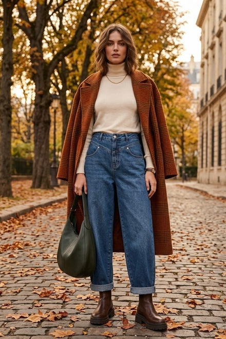 DENIM BALLOON JEANS