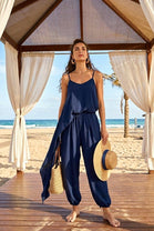 ASYMMETRIC CAMI TUNIC AND JOGGER LOUNGEWEAR