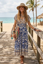 PRINTED BUTTON DOWN MAXI(MIXED COLOUR PACK)