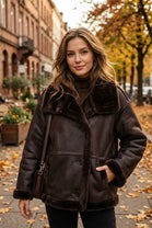 FAUX SHEARLING JACKET