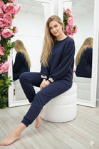 PLEATED BALLOON SLEEVE SWEAT