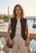 MILITARY STYLE WAIST COAT