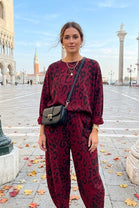 LEOPARD PRINT BARREL LEG SCUBA SET