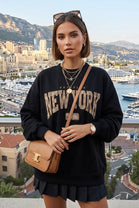 NEW YORK SLOGAN SWEATSHIRT
