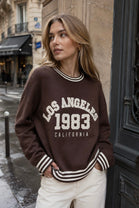 LOSANGELS SLOGAN JUMPER