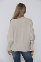 BATWING FRILL JUMPER