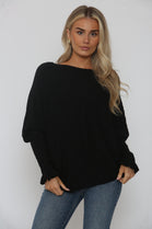 BATWING FRILL JUMPER