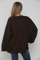 SLOGAN SWEAT SHIRT
