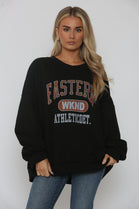 SLOGAN SWEAT SHIRT