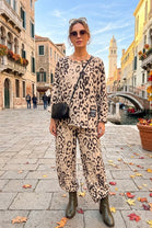 LEOPARD PRINT BARREL LEG SCUBA SET