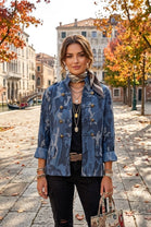 MILITARY BUTTON CAMOFLAUGE LIGHT WEIGHT JACKET