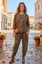 LEOPARD PRINT BARREL LEG SCUBA SET