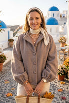 CHUNKY BUTTON DETIAL JACKET