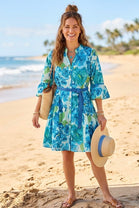 POPPY FLORAL PRINT DRESS