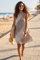 ANIMAL PRINT DRESS