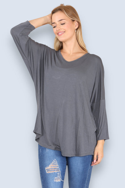 BASIC OVERSIZED TOP (8041042280696) (8045010780408) (8115906216184) (8184539513080)