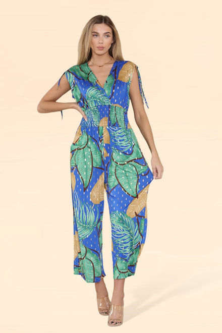 LEAF PRINT JUMPSUIT (MIXED COLOUR PACK) (8292126228728)