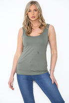 PLUS SIZE BASIC VEST (15087847735680)