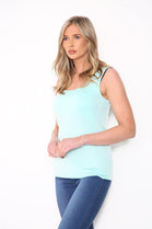 PLUS SIZE BASIC VEST (15087856877952) (15126759833984)