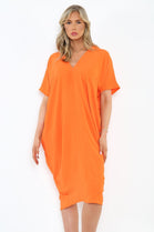OVERSIZED TUNIC DRESS (7956139311352) (7982550417656) (7996330574072) (8004664721656) (8021648572664) (8503517872376) (8557170917624) (15110470893952) (15123458982272) (15147235672448)