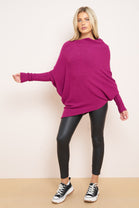 BELL PATTERN SLEEVE OVERSIZED JUMPER (8123287535864) (8140510036216) (8758448521464) (8771303473400)