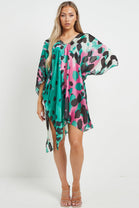 MULTI LEOPARD SILK COVERUP (7967644745976) (7999884787960)
