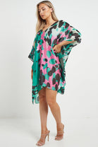 MULTI LEOPARD SILK COVERUP (7967644745976) (7999884787960)