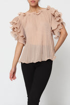 RUFFLE DETAIL TOP (15113848324480)