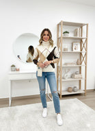 PETITE ARGYLE KNIT JUMPER