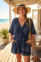 PAISLEY PRINT PALYSUIT