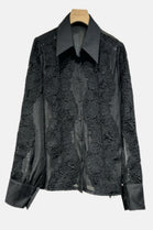 FLORAL EMBROIDERED LACE SHIRT (15098230604160)