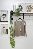 BIG GOLD BUTTON CUTOUT FRONT JUMPER (15313753702784)