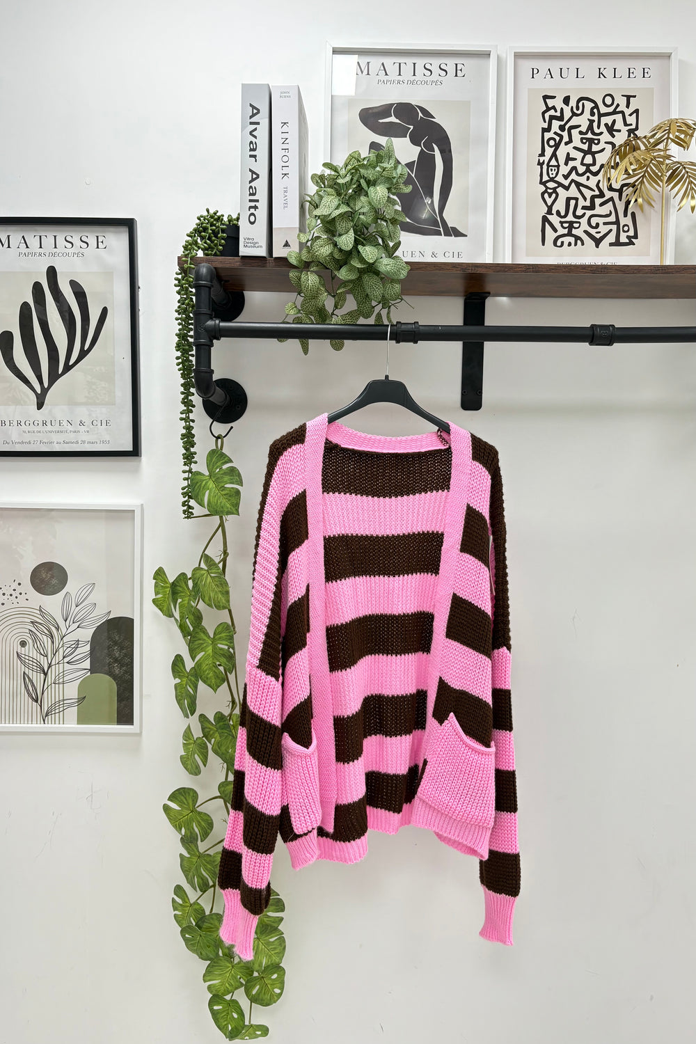 STRIPE KNIT CARDIGAN (15313754259840)